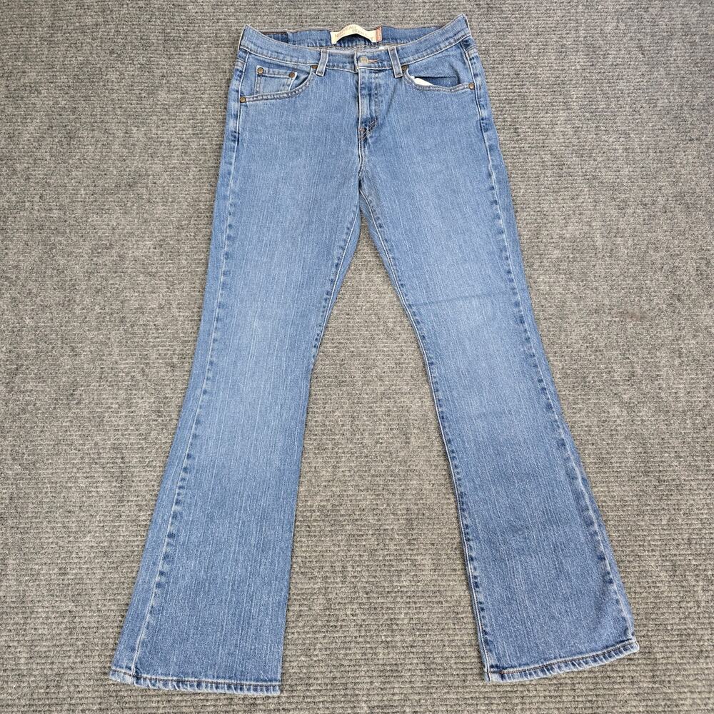 Levi’s 515 Women’s Jeans 8M 30x31 Blue Nouveau Boot Cut Vintage Y2K Stretch